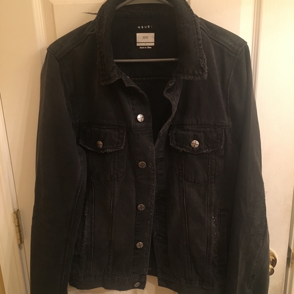 Ksubi Beat Up Denim Jacket